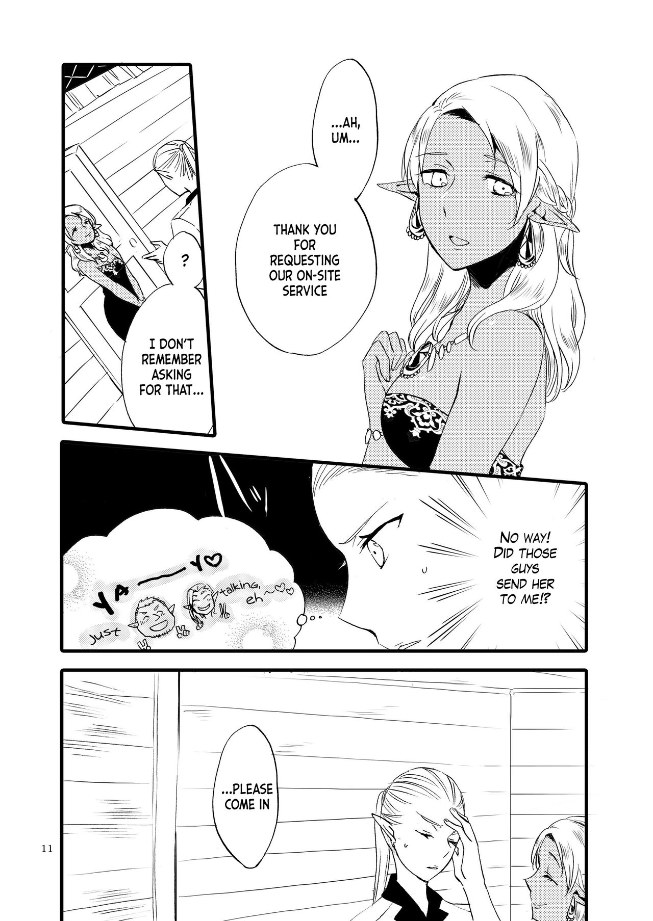 Anata ni Ai o Anata ni Hana o - Let me give love to you, I will give a flower to you page 11 full