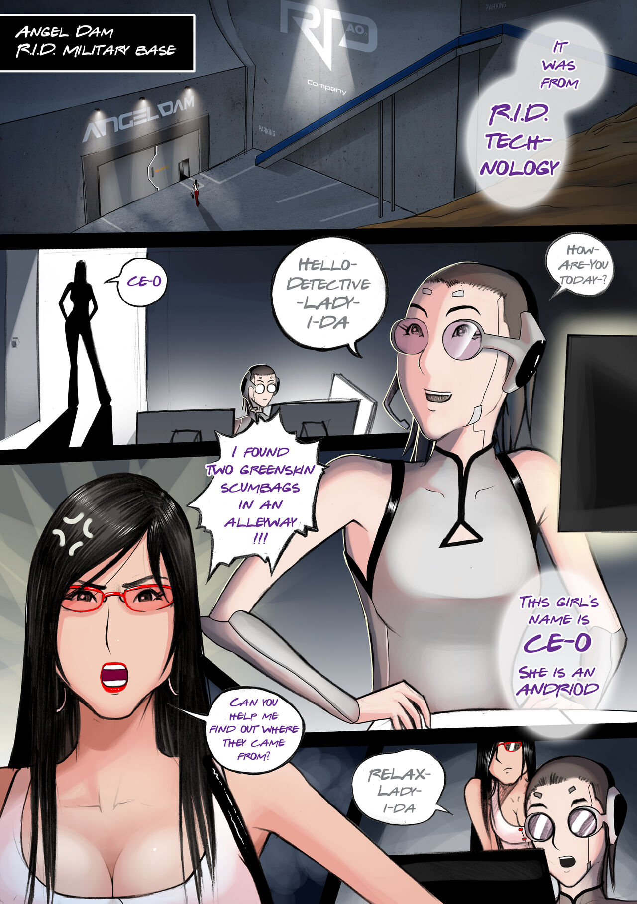 I-DA chapter 1: Dungeon Slayers by RIDAOZ page 11 full