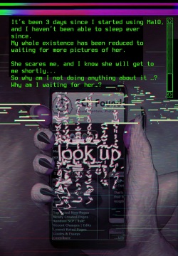 SCP lady haunting innocent beans