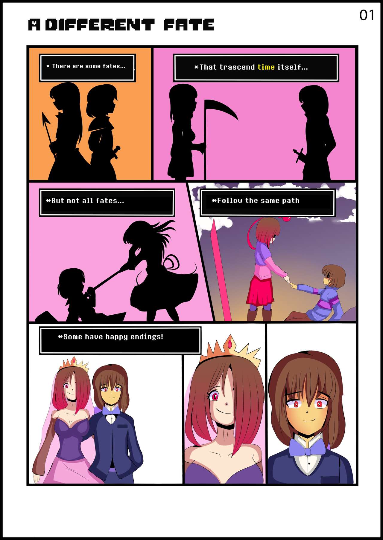 Frisk x Betty - Page 1 - Comic Porn XXX