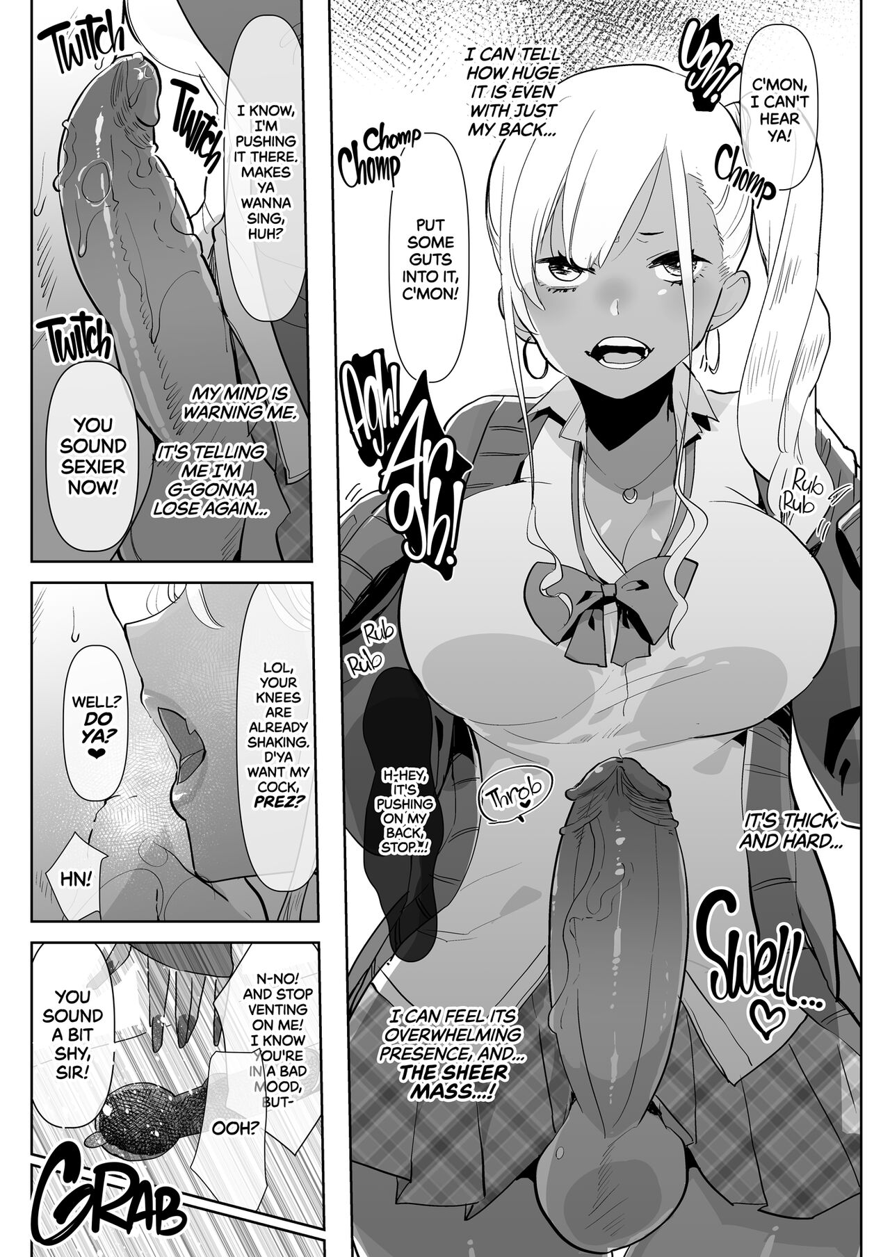 Kigen no Warui Kuro Gal Futanari Kanojo ni Karaoke ni Yobidasareta Kekka... | What Happens When Your Tan Gyaru Futa Girlfriend Is in a Bad Mood and Invites You To Karaoke... page 11 full