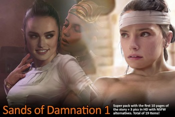 Ninjartist - Sands of Damnation 1 cover