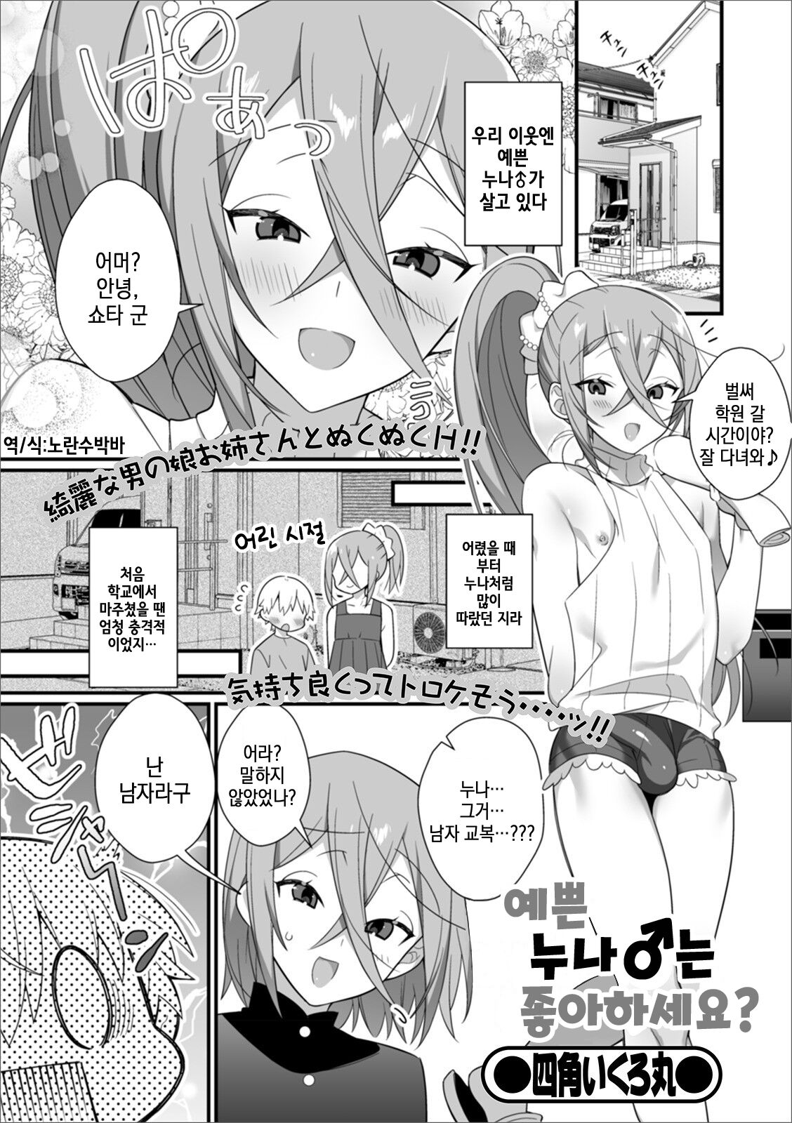 Kireina Onesan♂ wa Sukidesuka? | 예쁜 누나♂는 좋아하세요? page 2 full
