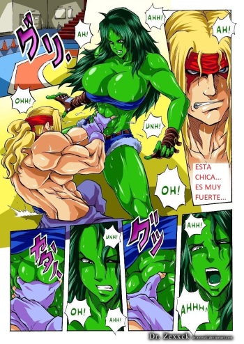 [DrZexxck] Alex vs. She Hulk  [Spanish] [traduccion_amateur] cover