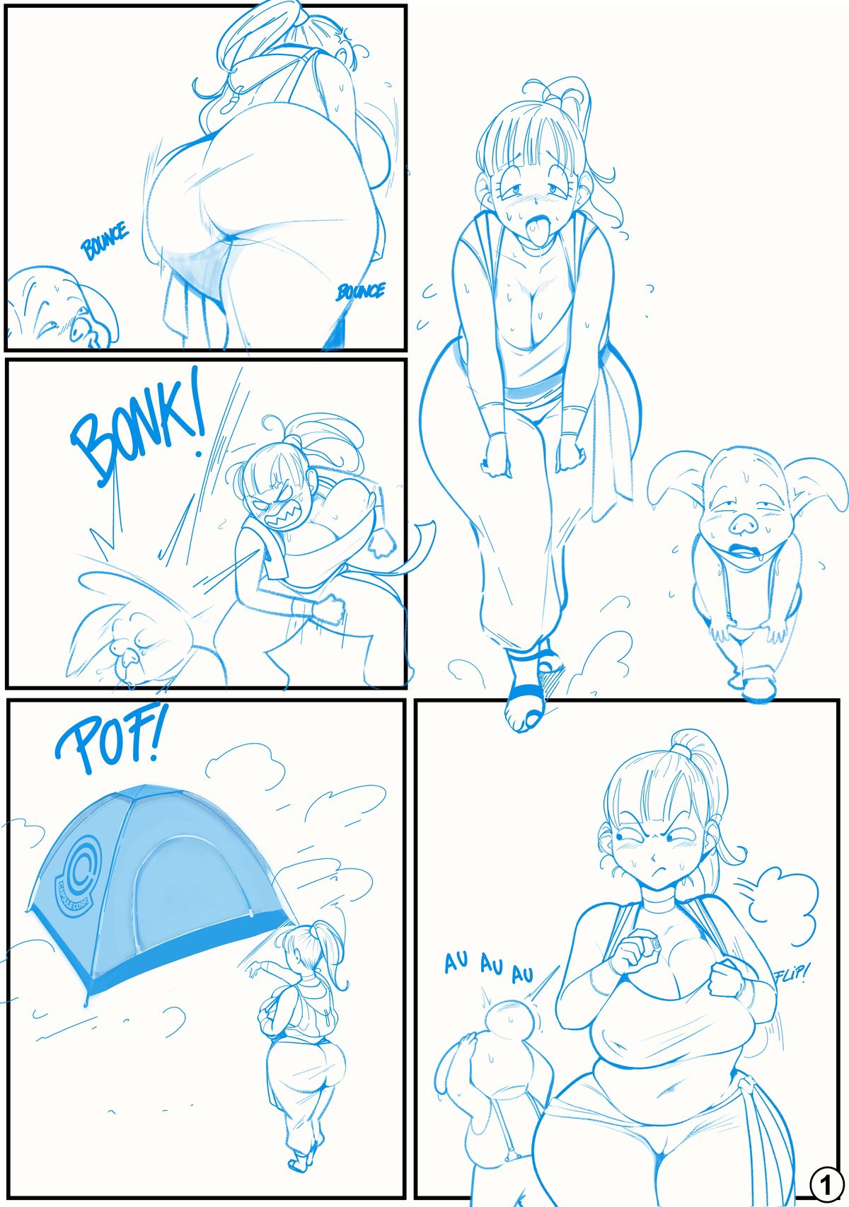 Young Bulma X Oolong page 10 full