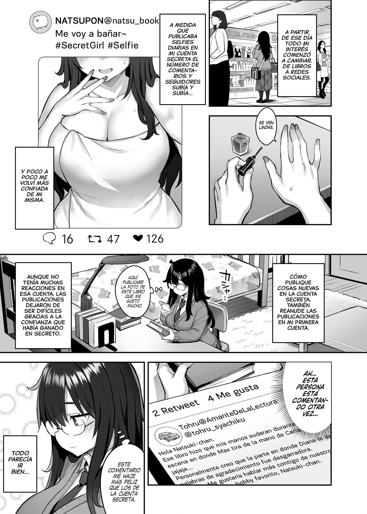 Moto InCha no Kyonyuu Yariman Imouto ga Erosugite, Onii-chan wa Mou...!! 0 ~Jimiko no Watashi ga Kawatta Riyuu~ | ¡¡No puedo con mi Hermanita comelibros ahora que se convirtió en una puta...!! 0 page 9 full