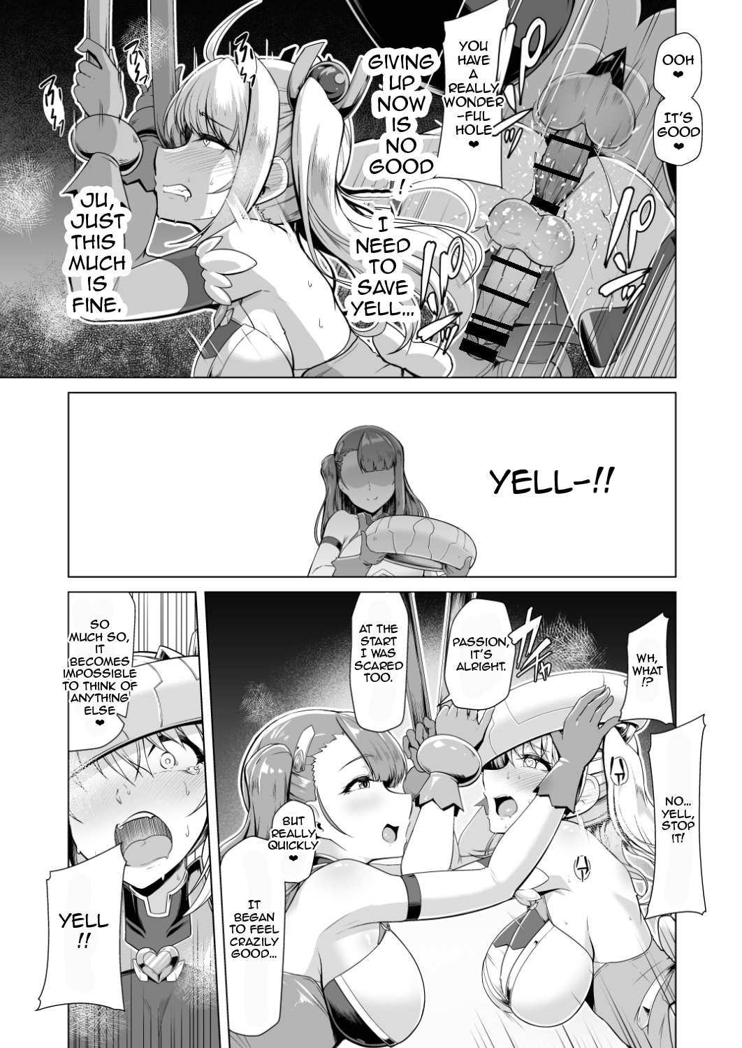 Saiin Curriculum 2 - Futanari Tomoochi Mahou Shoujo Kaizou Keikaku page 12 full
