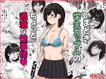 [Suinose] Imadoki Gakusei Couple no Chotto Kageki na Seijijou cover