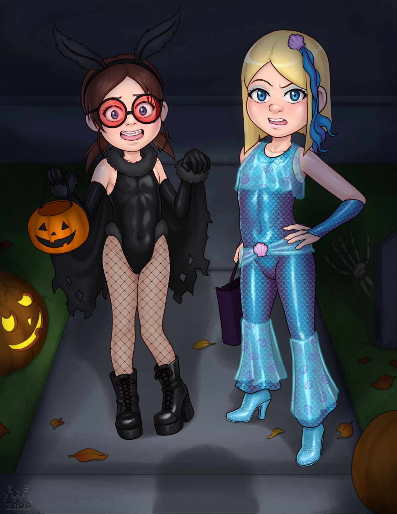 Halloween with Gurdy and Becky page 2 full