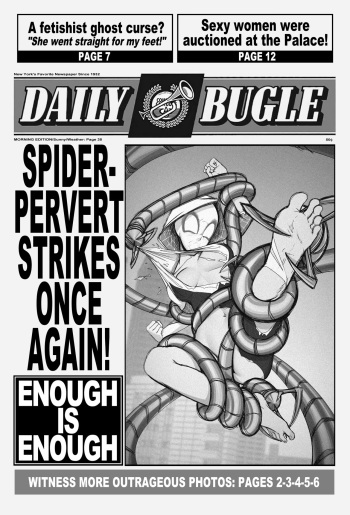 [kusujinn] Spider-Pervert (Spider-Man) cover