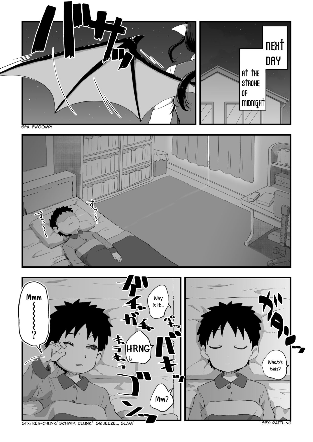 Jimi Succubus-san ~ Shotacon Mojyo Succubus Hajimete no Sakusei Gyoumu ~ | Plain Miss Succubus ~a dorky shotacon succubus makes her first collection~ page 7 full