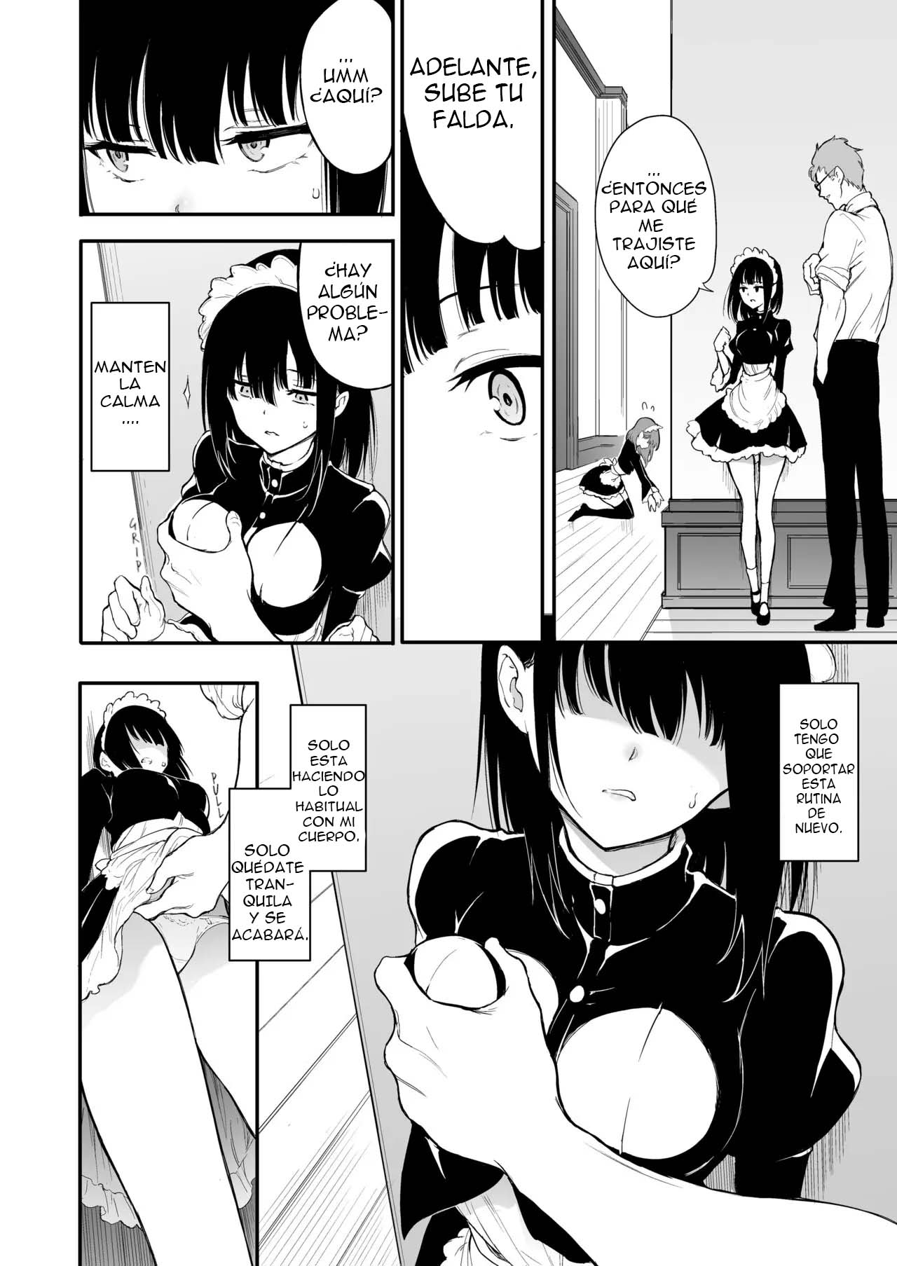 Maid Kyouiku. 3 -Botsuraku Kizoku Rurikawa Tsubaki- page 3 full