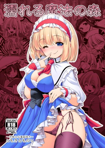 [Yosutebito na Mangakaki (Tomoki Tomonori)] Nureru Mahounomori (Touhou Project) [Spanish] [Digital] cover