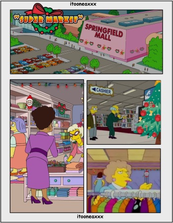 Simpsons xxx - Supermercado (Español) cover