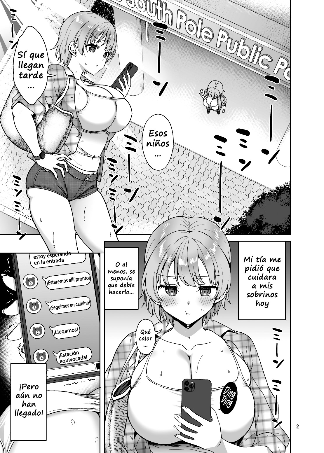 Oikko-tachi To Dochakuso Sex Shita Hanashi page 2 full