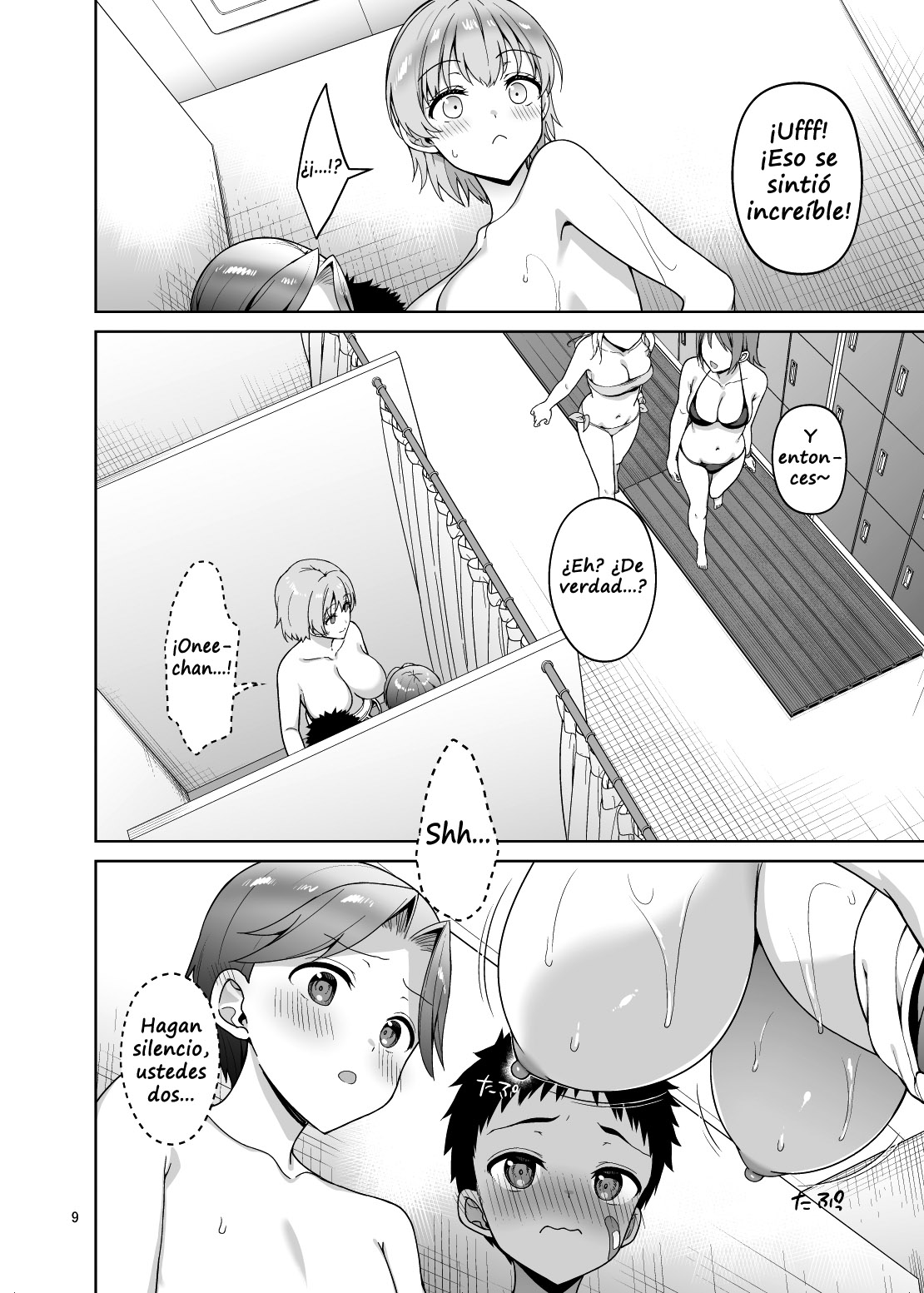Oikko-tachi To Dochakuso Sex Shita Hanashi page 9 full