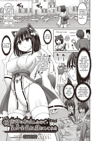 [Hashimura Aoki] Jujutsushi ni Tensei Shita node Koujo Zenin Dorei ni Shite Mita Ch. 2 | I Was Reincarnated as a Sorcerer, So I Tried to Enslave All the Princesses Ch. 2 (COMIC AUN Kai Vol. 21) [English] cover