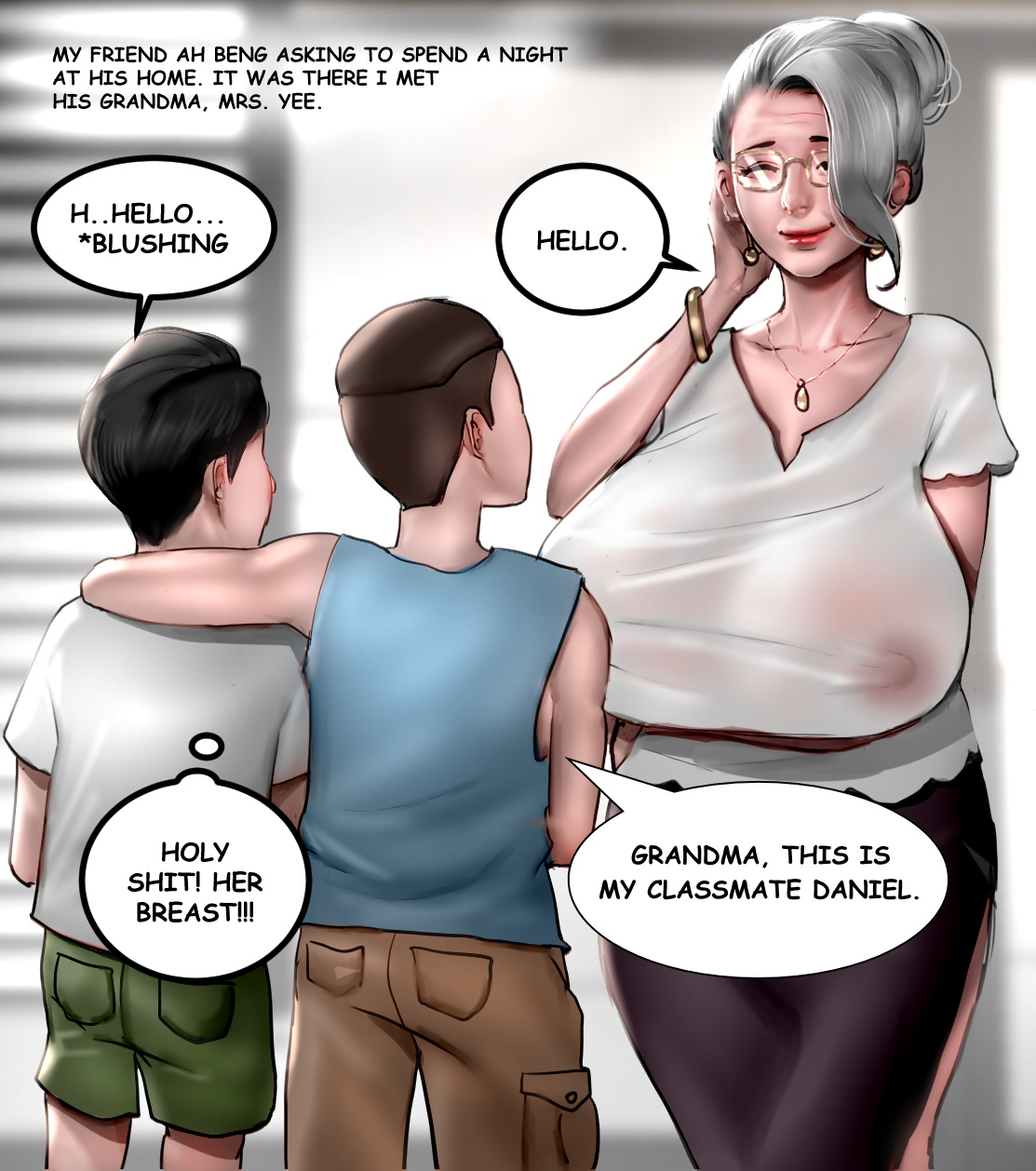 MY FRIEND'S GRANDMA page 1 full