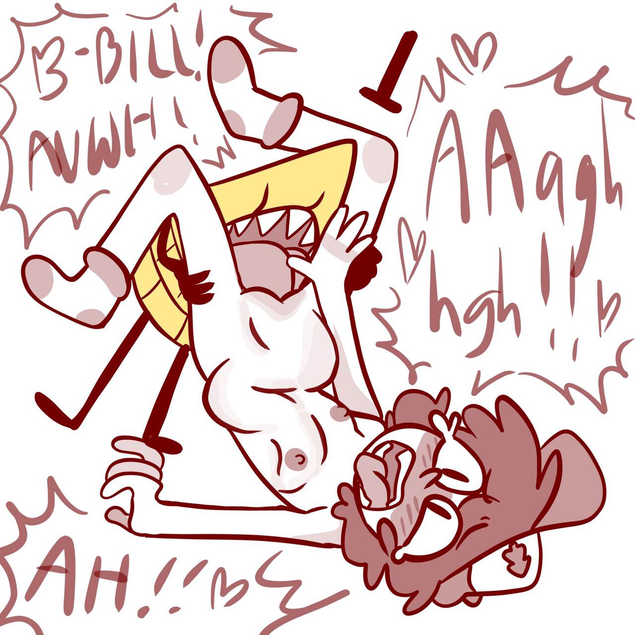 Bill and Dipper's Strip Game page 11 full