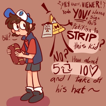 Bill and Dipper's Strip Game (Cuntboy) (Ongoing) cover