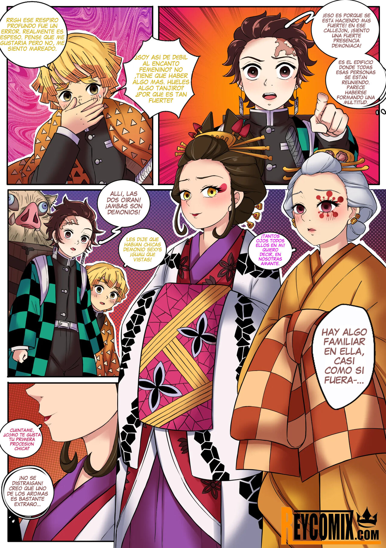 Kimetsu no Yaiba Red Light District – MeowWithme page 11 full