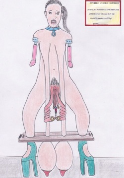 Etched udder contest