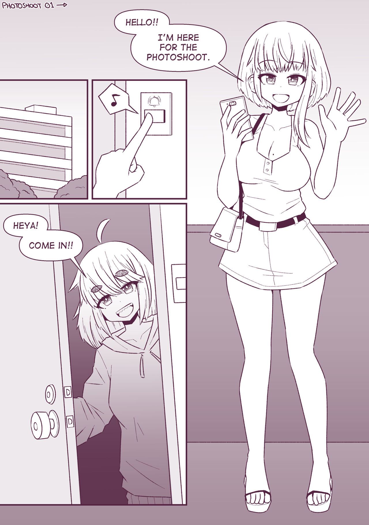 Photoshoot page 1 full