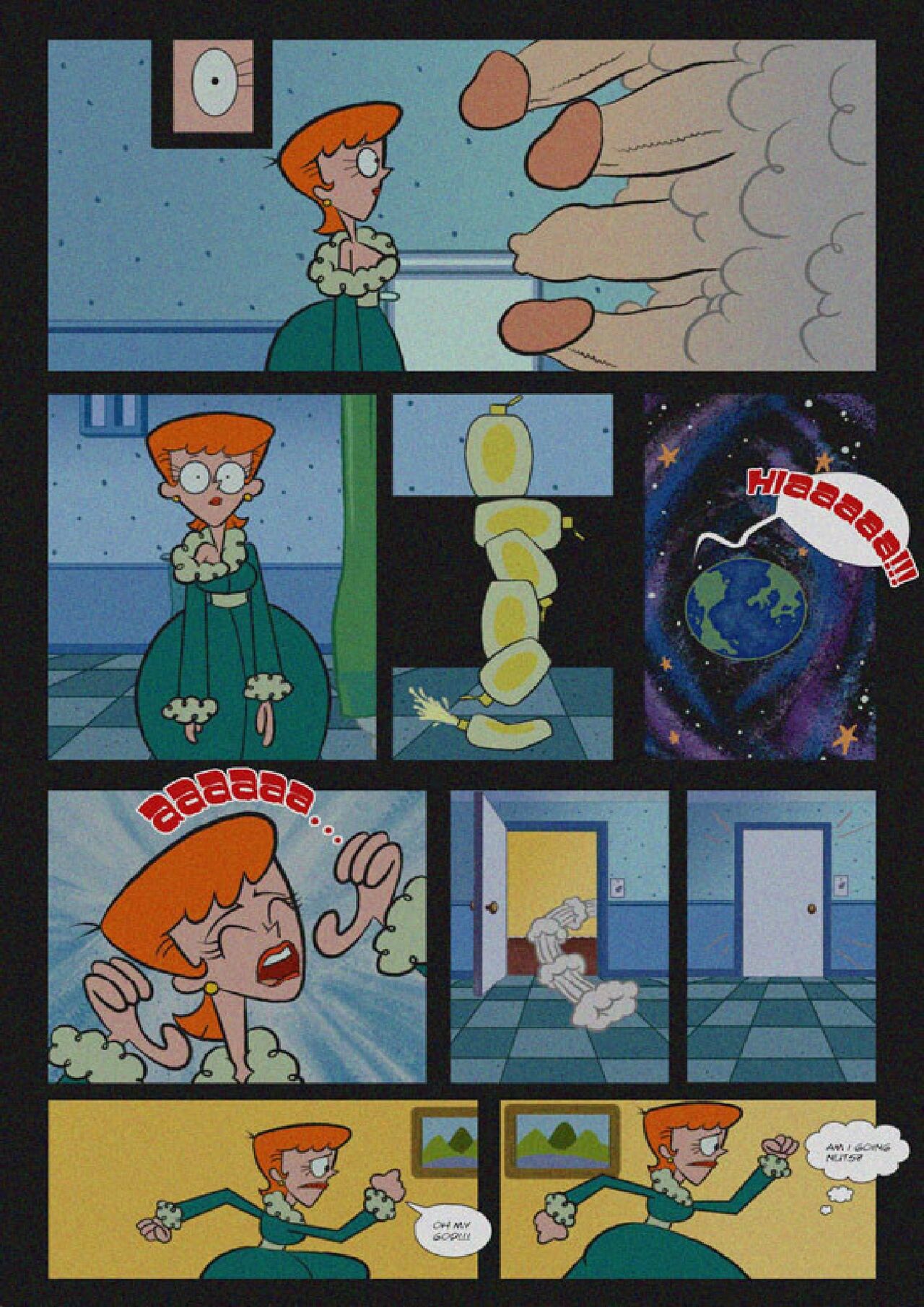 🏰👑🧤 GregArt's Commission Work Gloves, Rubber Gloves & Titty Porn Art Comic Castle Master-Piece Collection Deluxe And More UnCut🧤👑🏰 page 10 full
