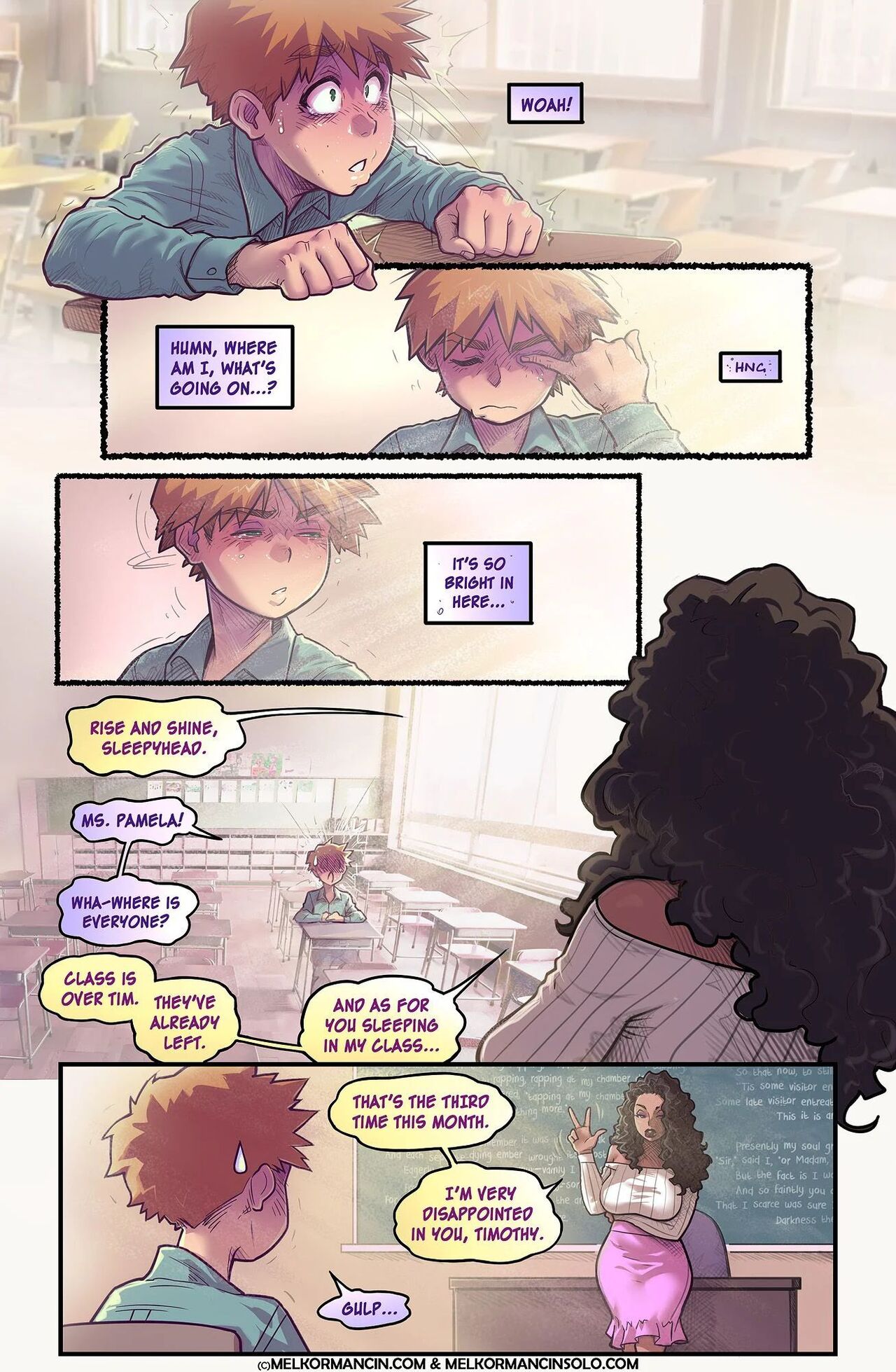 Breaking In Tim ANIMATED page 4 full