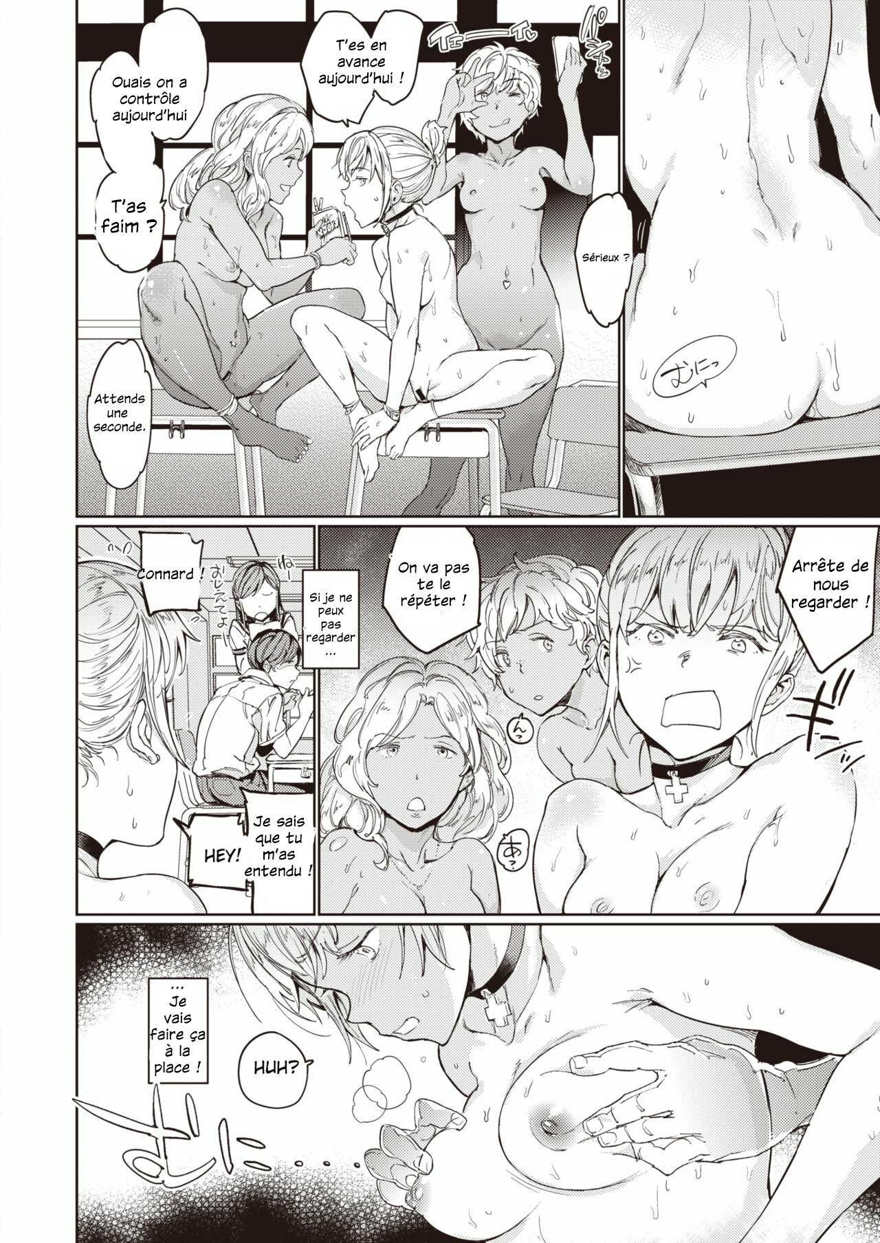 Hadaka no Gakkou - Her daily naked life. page 10 full