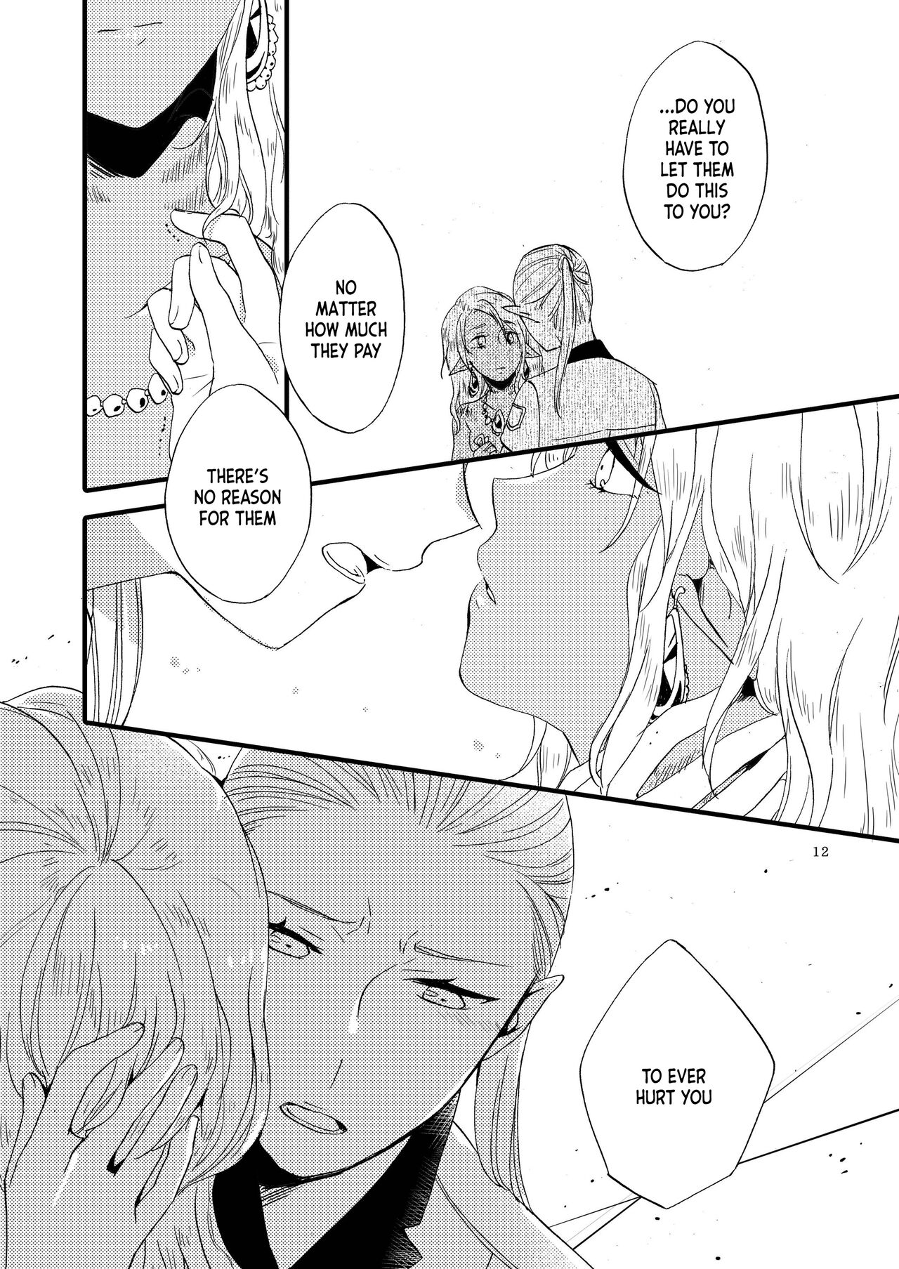 Anata ni Ai o Anata ni Hana o Yui - Let me give love to you, I will give a flower to you Conclusion page 12 full