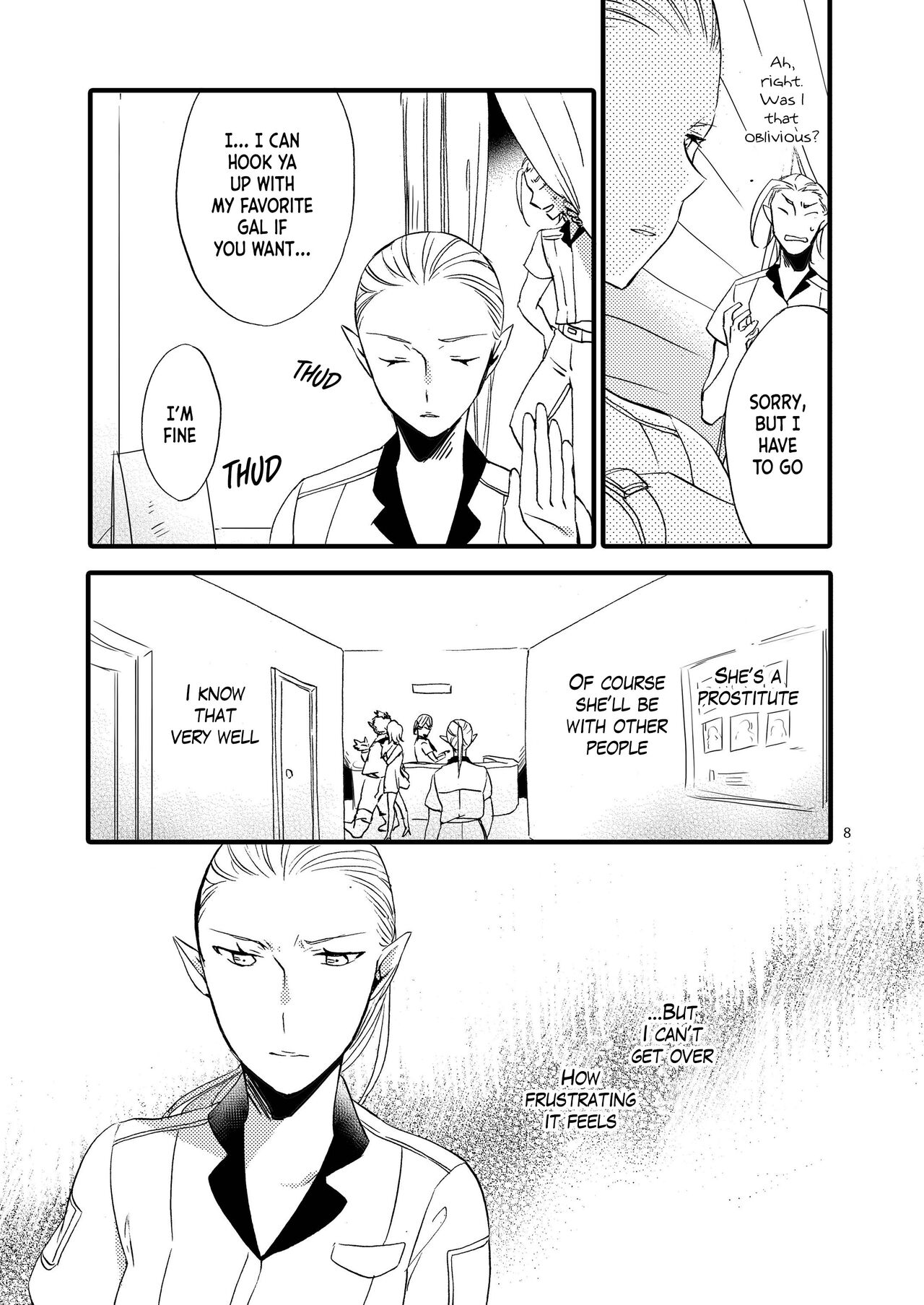 Anata ni Ai o Anata ni Hana o Yui - Let me give love to you, I will give a flower to you Conclusion page 8 full