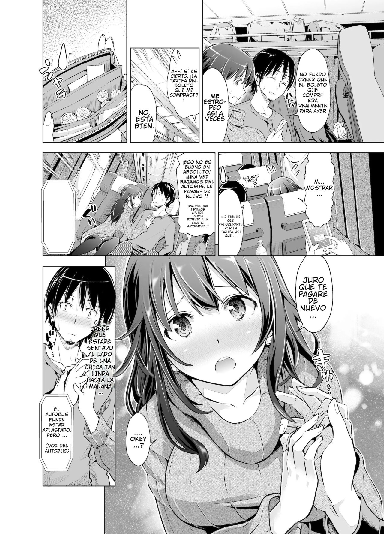 Yakou Bus de Tonariawaseta Kyonyuu JD ni Itazura shitetara Saigo made Ikechatta Ken. page 3 full