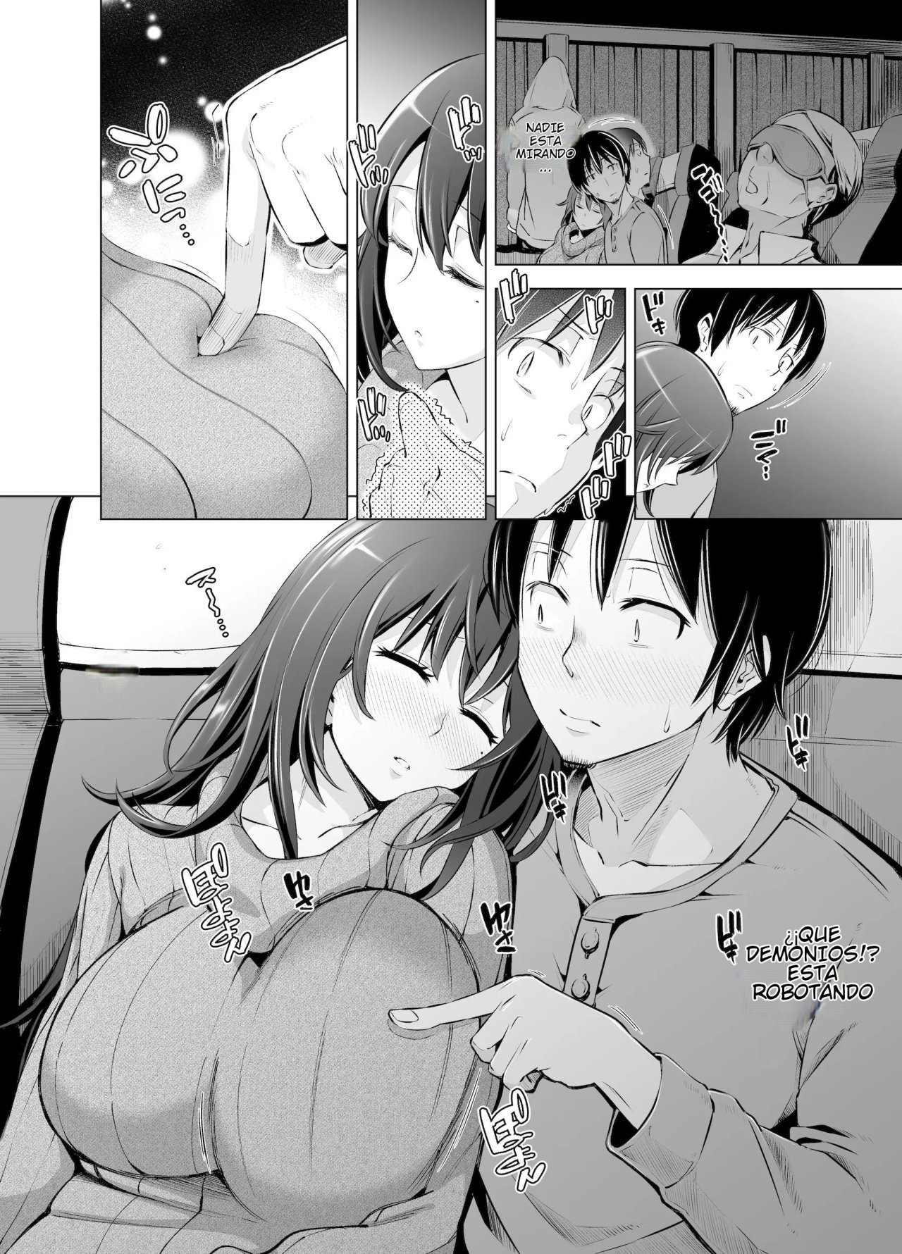 Yakou Bus de Tonariawaseta Kyonyuu JD ni Itazura shitetara Saigo made Ikechatta Ken. page 5 full