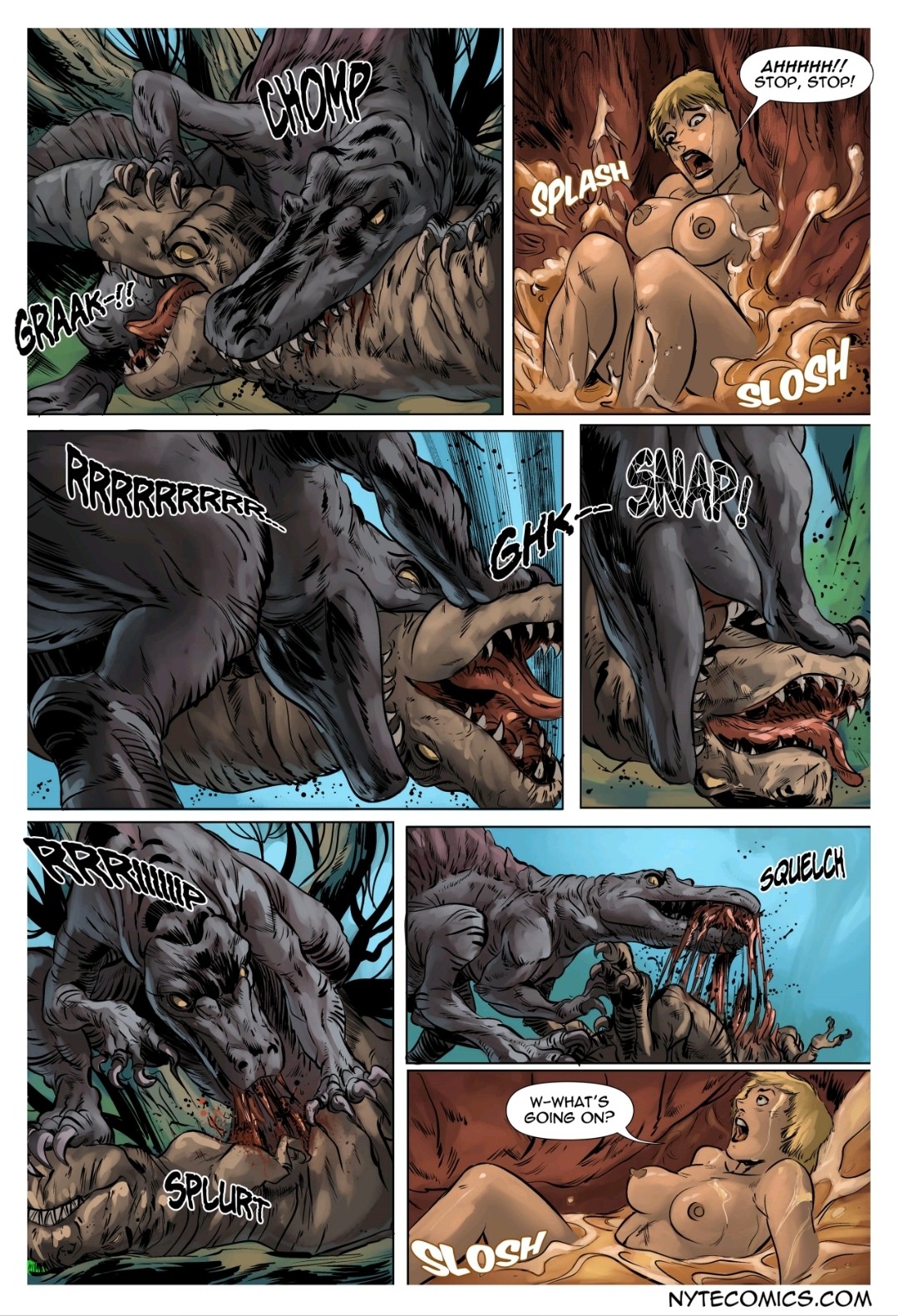 Jurassic Series: Amanda page 6 full