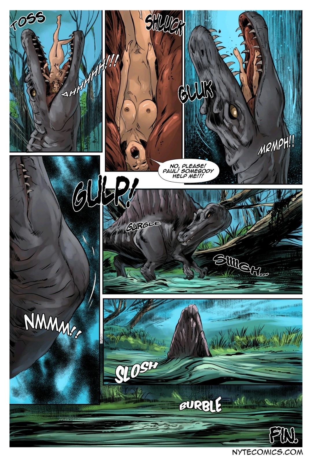Jurassic Series: Amanda page 8 full