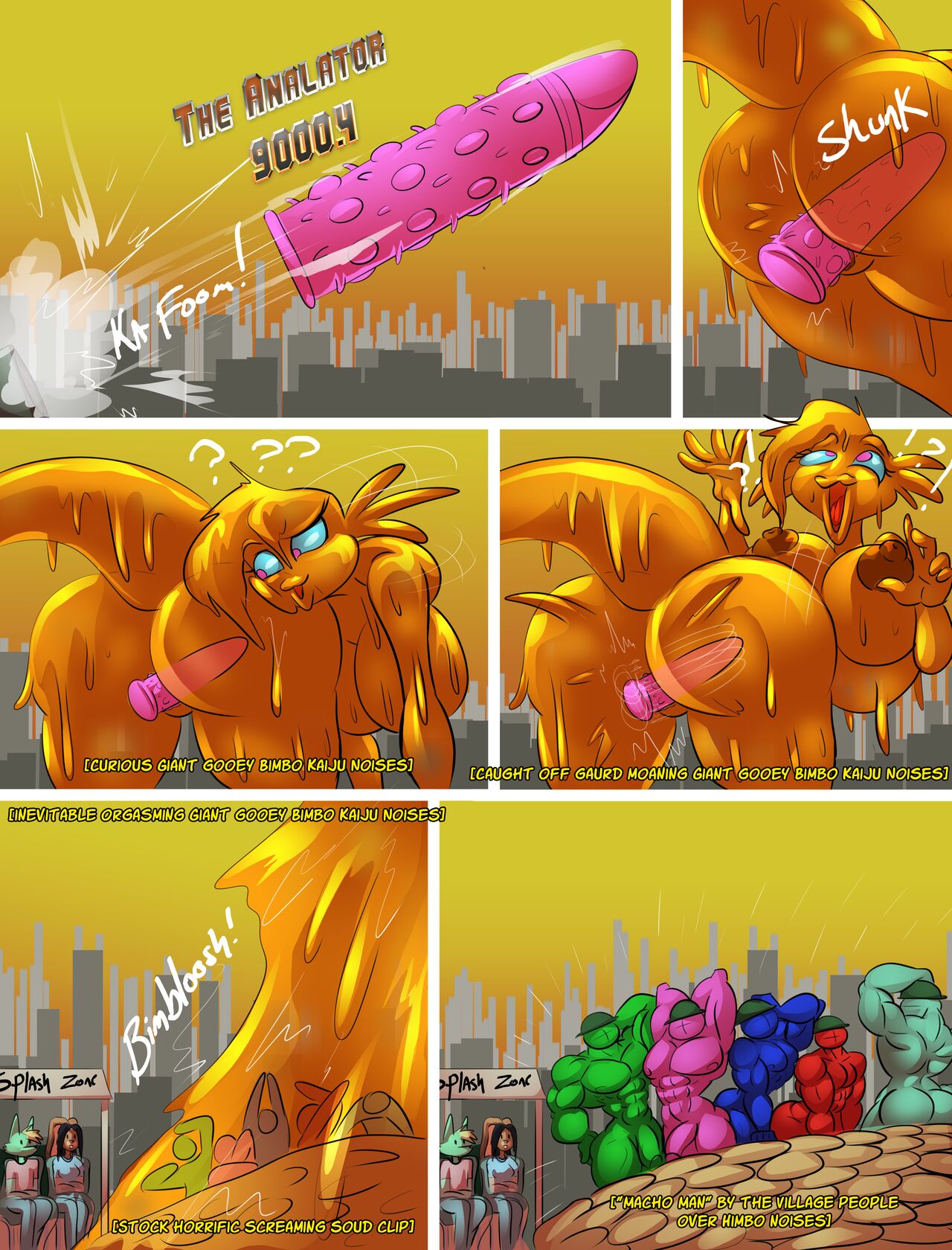 Tenkoman Comic 3: Attack of the Sexalotl page 12 full