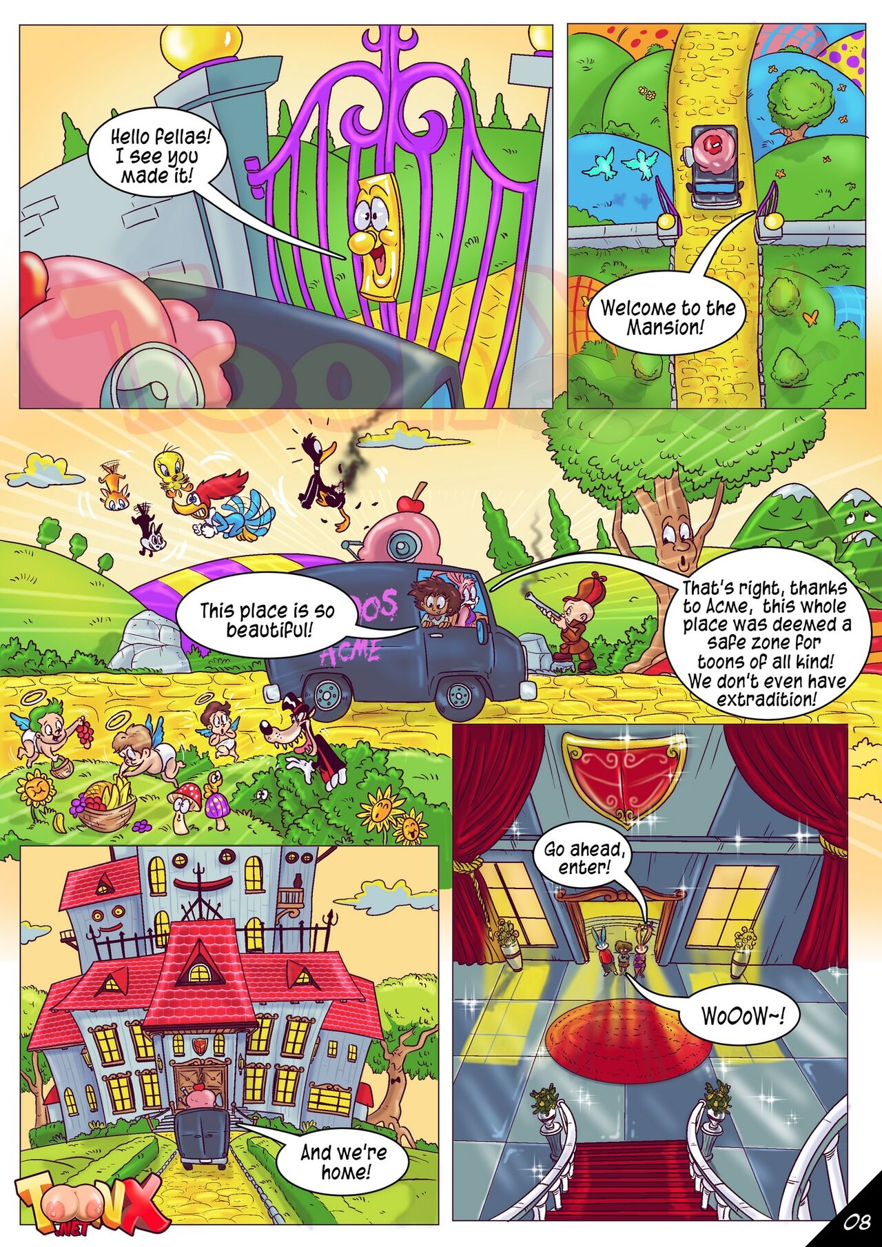 Club ToonX Fantasy page 9 full