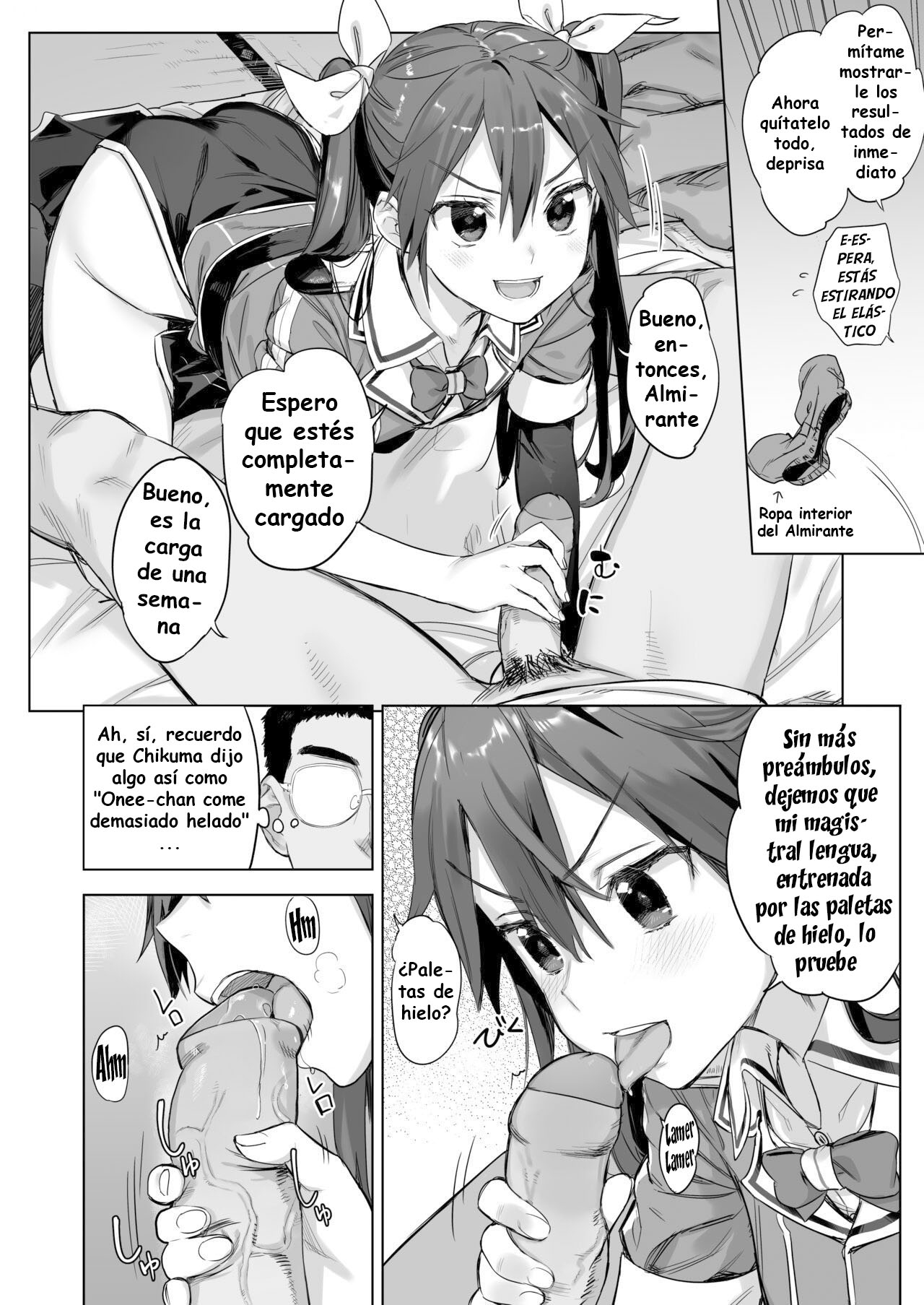 Teitoku yo Wagahai to Yasen de Jissen ja | Hey Admiral! Practice night battles with me! page 3 full