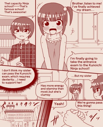 [Tera] Kunoichi Ninja School Entrance Exam [English] [Ongoing] cover