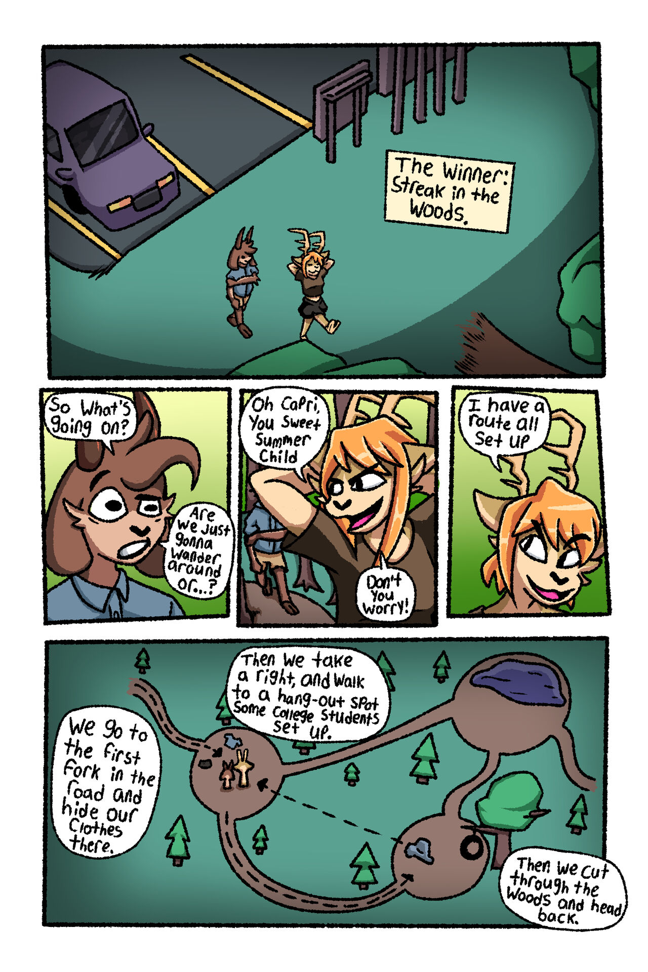 The Woods page 1 full