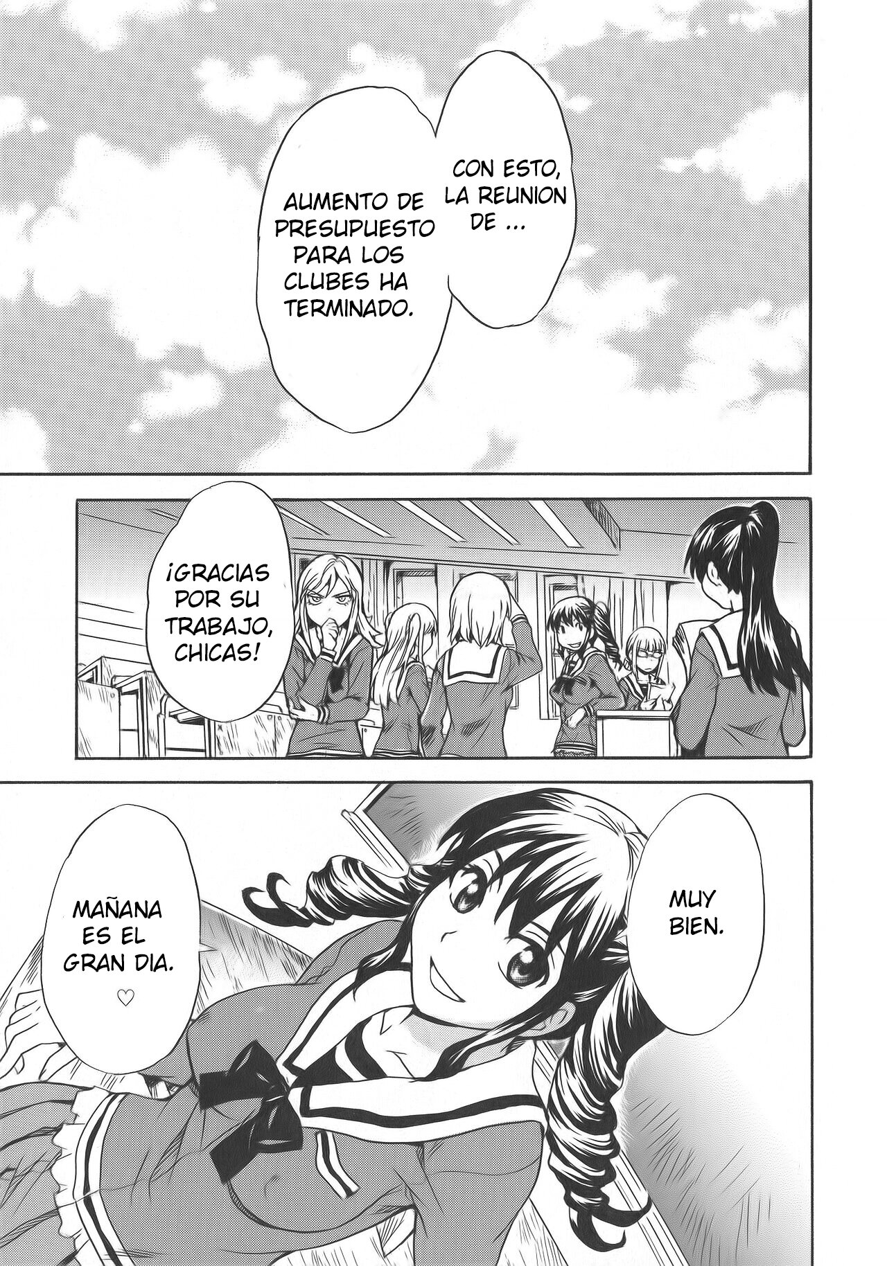 Calendula Joshi Seitokai! Bukatsu Yosan Seikyuu Kaigi Hen Sono 1 | Calendula Girls Student Council! Club Budget Request Meeting Story Part 1 page 5 full