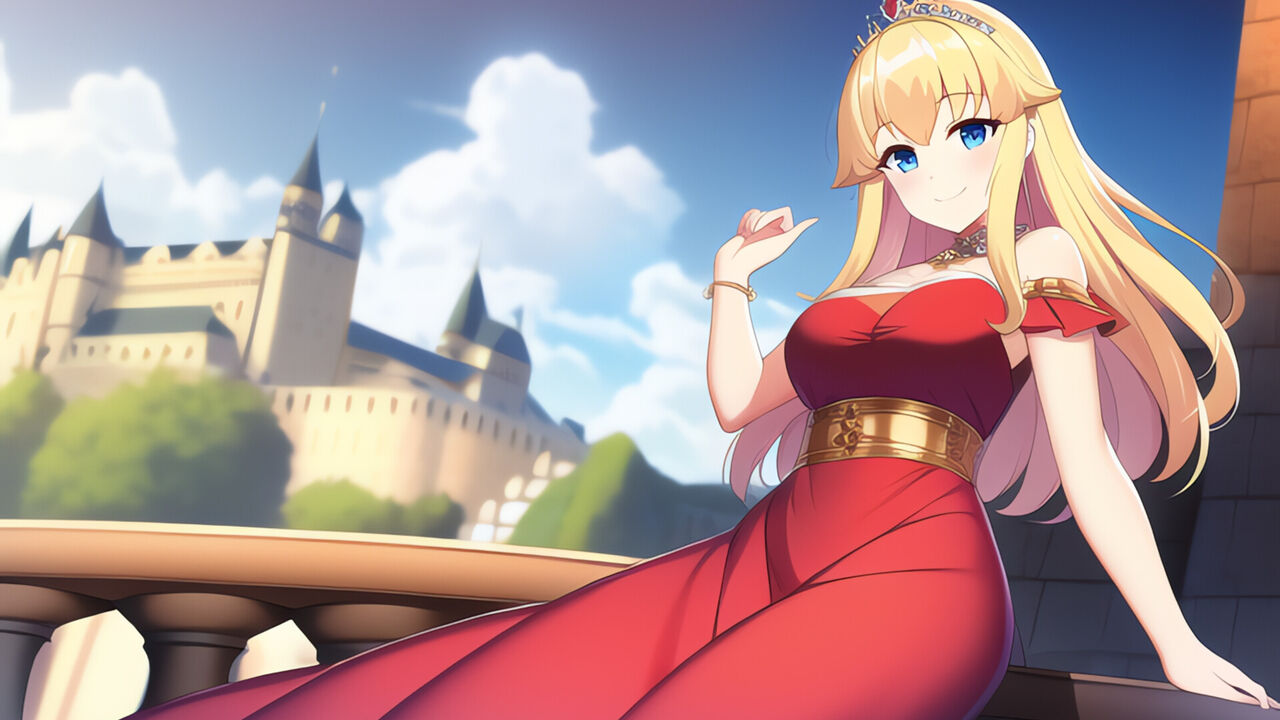 Princess Dating Sim CG page 1 full