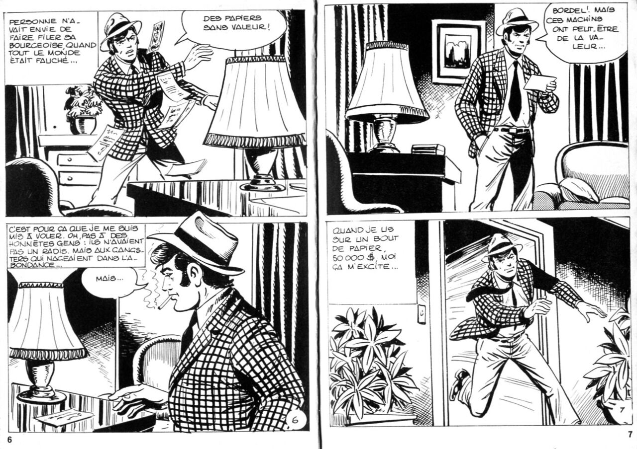 PFA - Ed Cottreau - Eros.BD # 01 Le corsaire rouge - b Milord-Le chat et la souris page 5 full