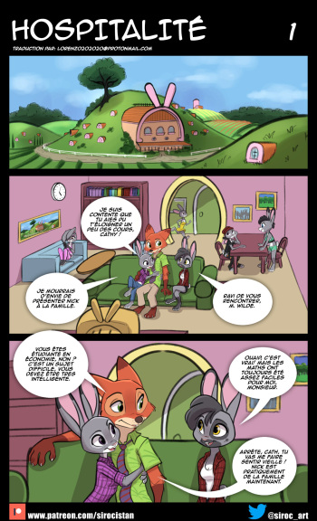 [Siroc] Hospitality | Hospitalité [FRANCAIS] [Lorenzo202020] (Zootopia) (Ongoing) cover