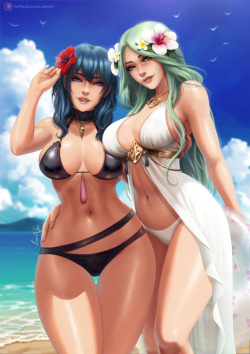 LumiNyu Summer Byleth & Rhea