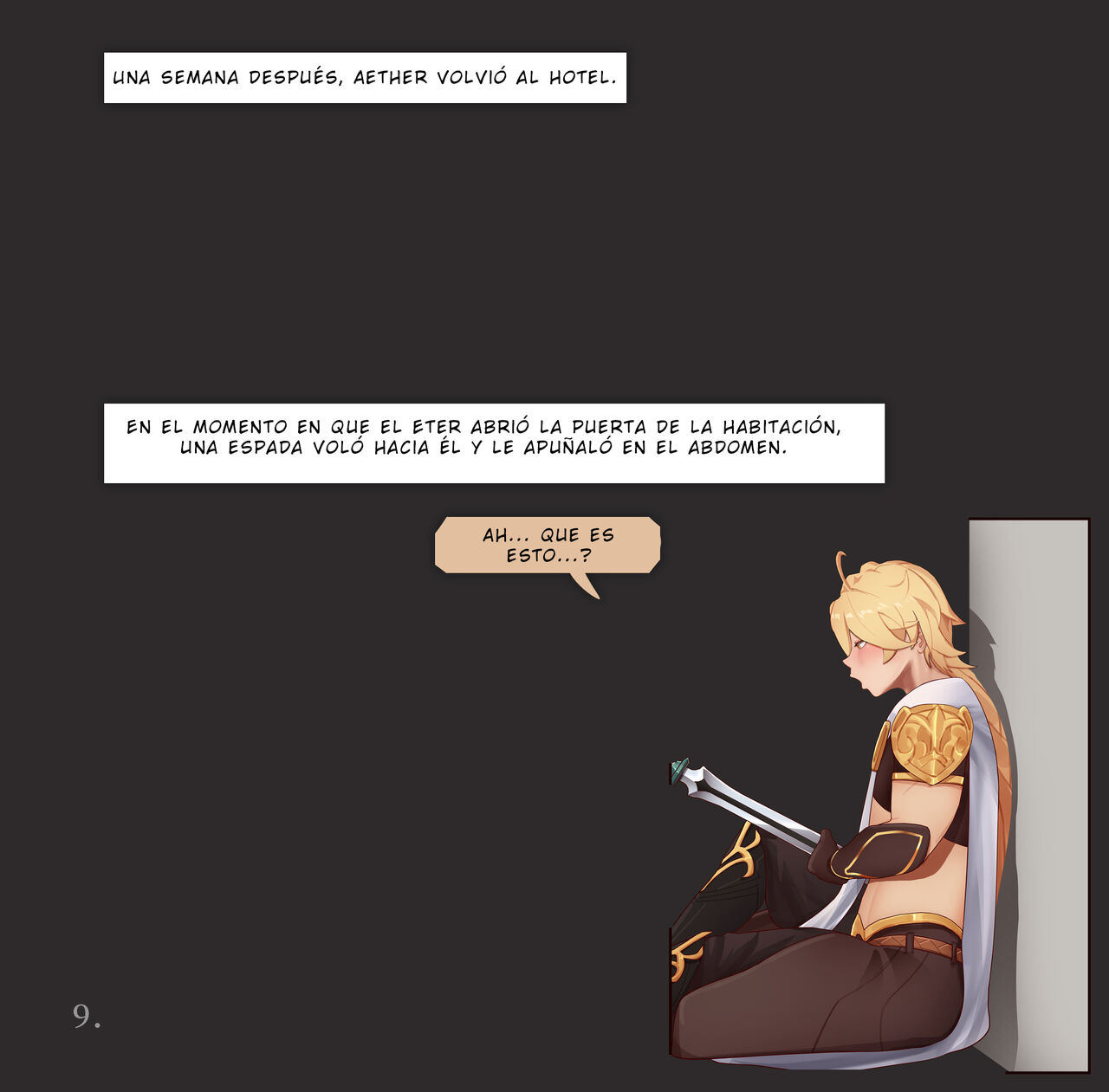 Aether and Kamisato's Emotional crisis page 11 full