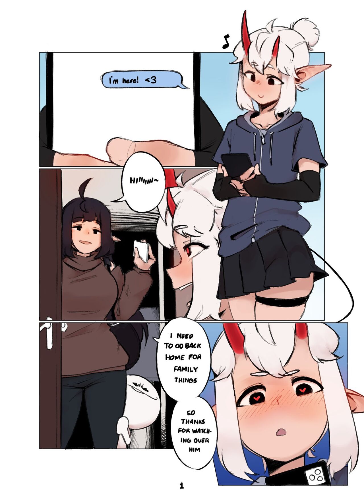 Demon Femboy - breqfast page 1 full