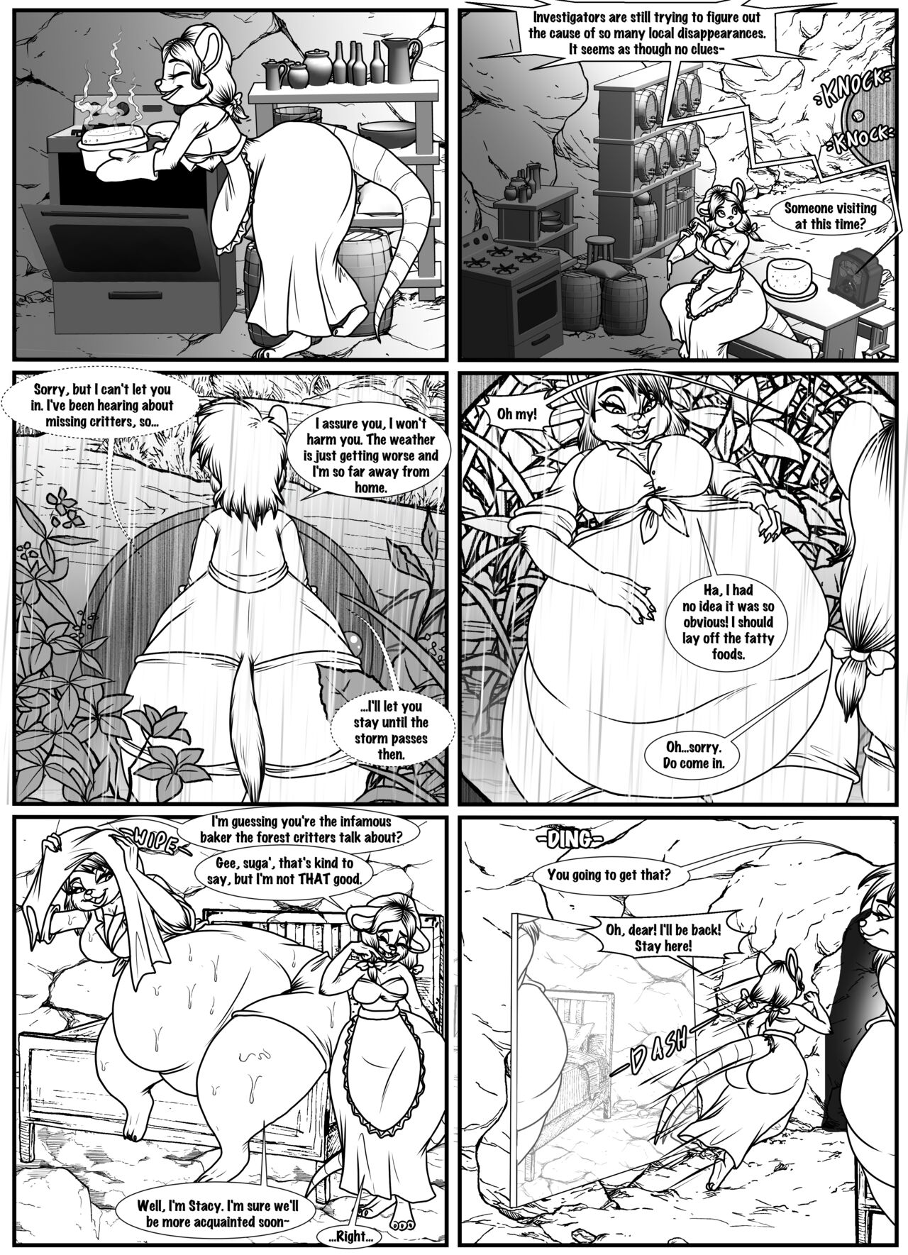 Molly's a Nice Host page 1 full