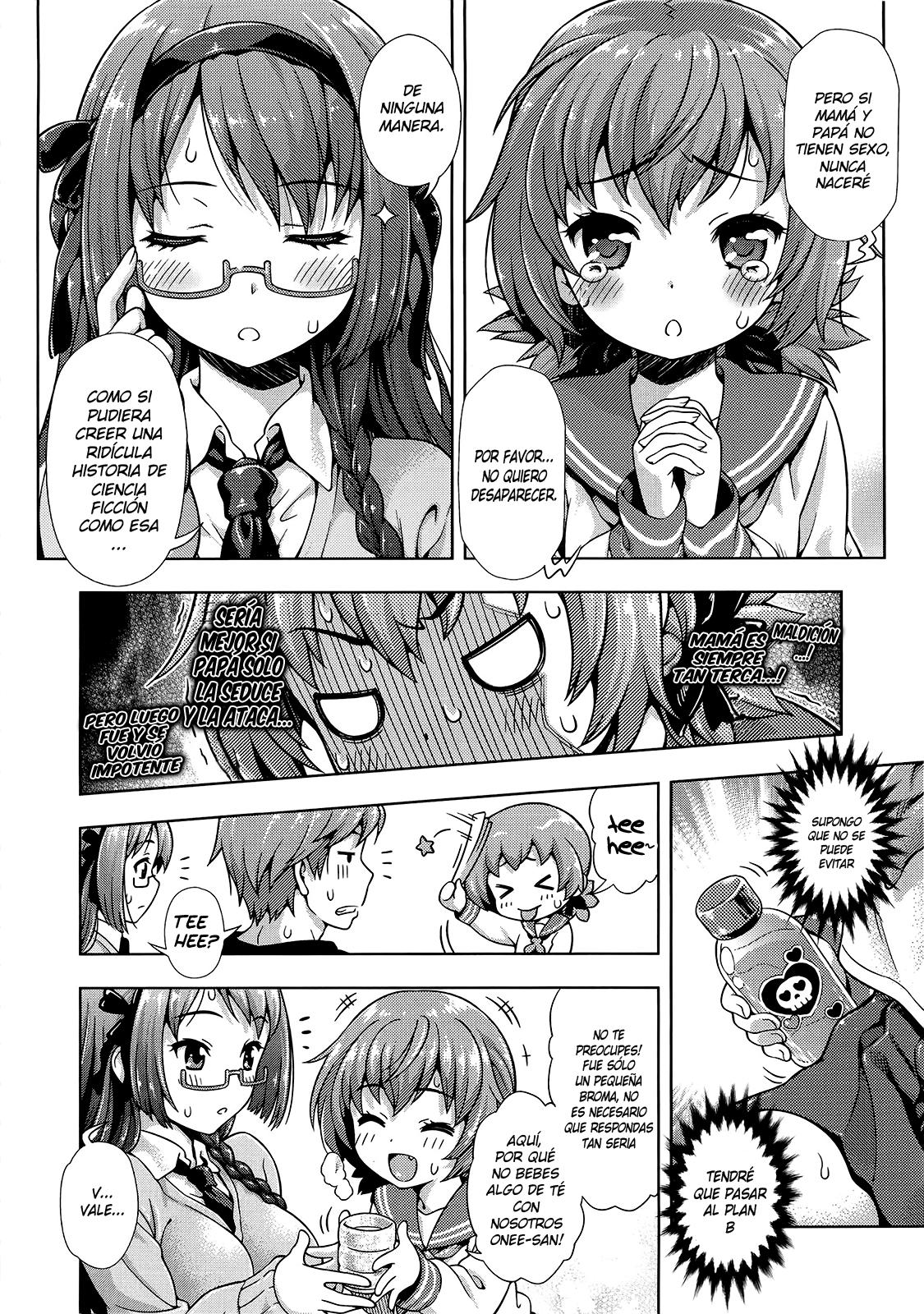 Mirai Kara Kimashita! Zenpen | La Paradoja de Mirai Ch. 1 | Ch. 2 page 8 full